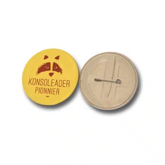 Badge collector de Konsoleader action citoyenne contre les pesticides nocifs