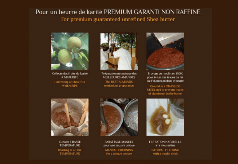 La production écologique du beurre de Karité naturel